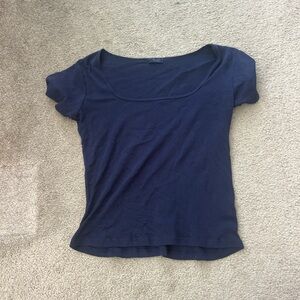 PacSun Deep Blue Short Sleeve Tee